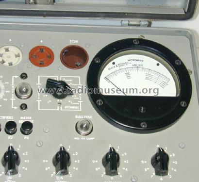 Test Set, Electron Tube Tester TV-10D/U; MILITARY U.S. (ID = 1287923) Ausrüstung