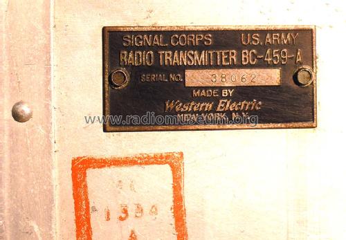 Transmitter T-20/ARC-5; MILITARY U.S. (ID = 121817) Mil Tr