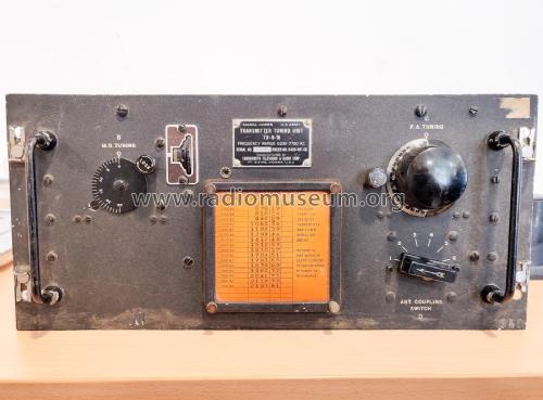 Transmitter Tuning Unit TU-8-N; MILITARY U.S. (ID = 2738177) Misc