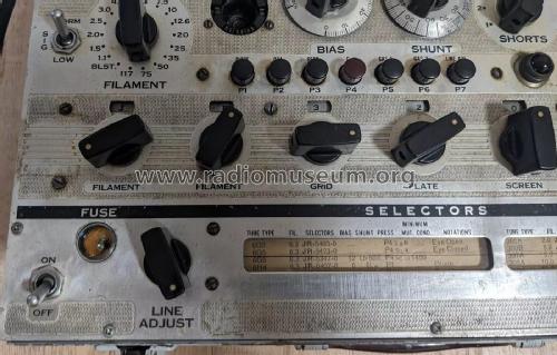 Tube Tester TV-3/U; MILITARY U.S. (ID = 3115497) Equipment