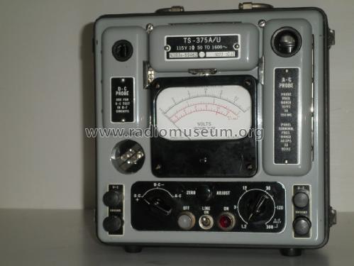 Voltmeter TS-375A/U; MILITARY U.S. (ID = 1210276) Equipment