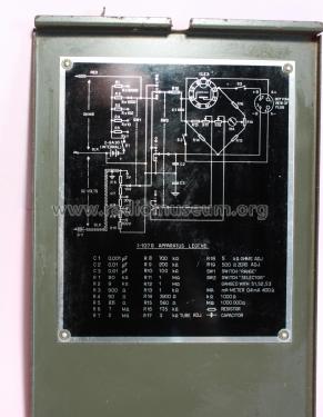 Voltohmmeter I-107-G; MILITARY U.S. (ID = 3035026) Equipment