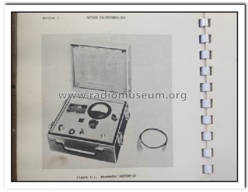 Wavemeter AN/USM-54; MILITARY U.S. (ID = 1515500) Ausrüstung