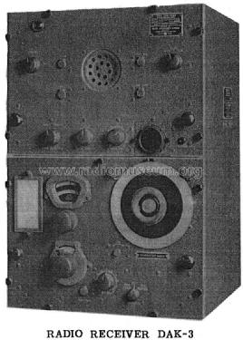 Radio Direction Finder DAK-3 ; MILITARY U.S. (ID = 1637280) Mil Re