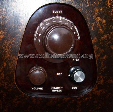 3-Valve Table Grand ; Milson-Hopler Radio (ID = 2169040) Radio