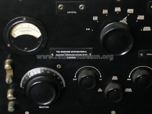 Marine Receiver 352A; MIM, Marconi (ID = 1713590) Commercial Re