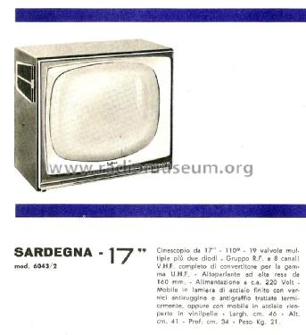 Sardegna 6043/2; Minerva Ital-Minerva (ID = 2038260) Televisión