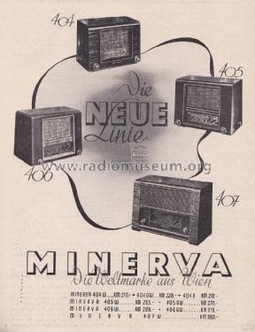 404B; Minerva-Radio (ID = 1933813) Radio