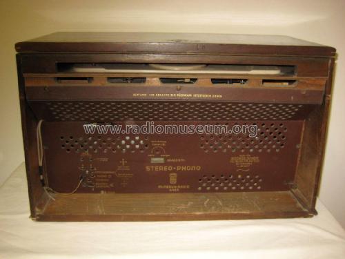 Stereo-Phono 595W; Minerva-Radio (ID = 1857764) Radio
