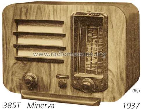 385T; Minerva Schweiz (ID = 2006) Radio