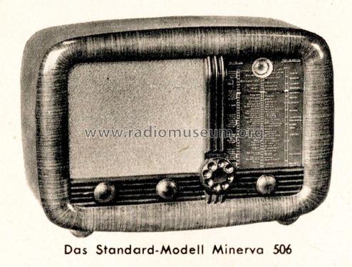 506W; Minerva Schweiz (ID = 2650733) Radio