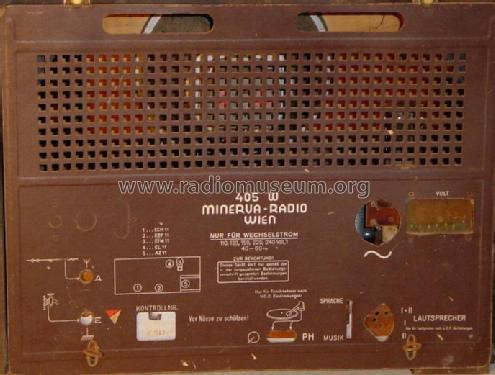 405W; Minerva-Radio (ID = 4001) Radio