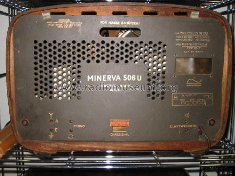 506U; Minerva-Radio (ID = 12849) Radio