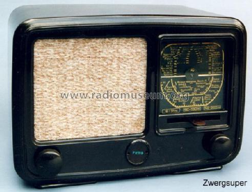 Minerdyn - Zwergsuper ; Minerva-Radio (ID = 51285) Radio