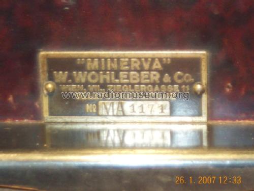 Minerphon MA; Minerva-Radio (ID = 295863) Radio