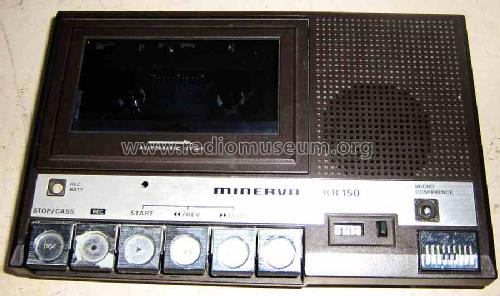 Minikassettengerät KR 150; Minerva-Radio (ID = 460530) Ton-Bild