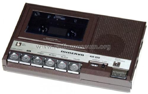 Minikassettengerät KR 150; Minerva-Radio (ID = 704649) Ton-Bild