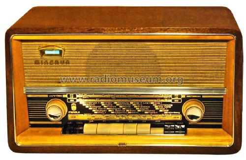 Minola 593W; Minerva-Radio (ID = 375754) Radio