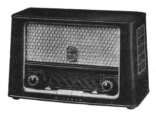 Record-W 3D 556W; Minerva-Radio (ID = 623718) Radio