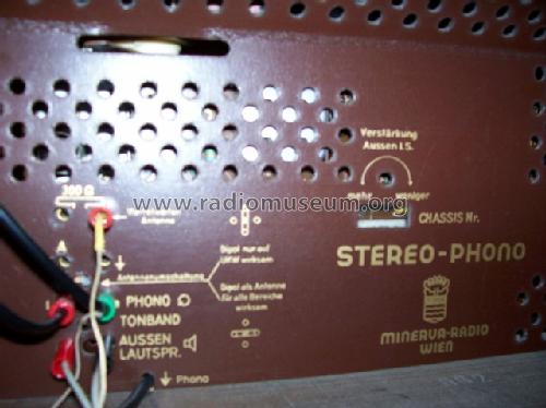 Stereo-Phono 595W; Minerva-Radio (ID = 989422) Radio