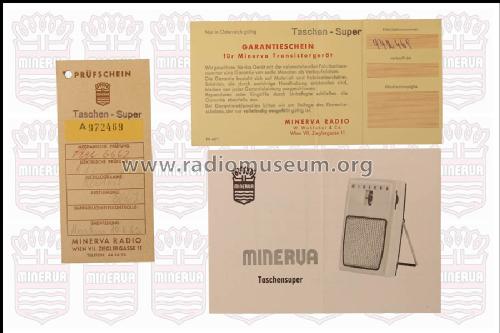 Taschensuper 640; Minerva-Radio (ID = 413477) Radio