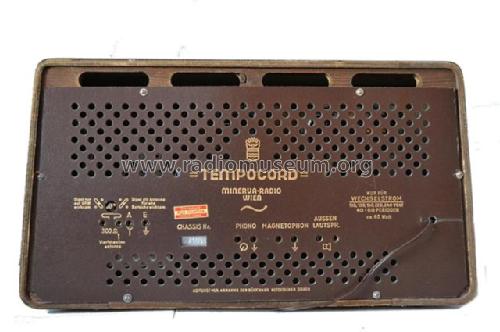 Tempocord 585W; Minerva-Radio (ID = 1446002) Radio