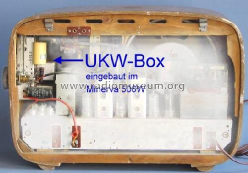 UKW Einbausuper ; Minerva-Radio (ID = 3460) Adapteur