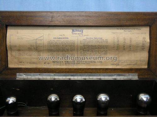 Classic 5 T3; Mingay's Wireless (ID = 2213971) Radio