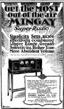 Super Five ; Mingay's Wireless (ID = 2093972) Radio