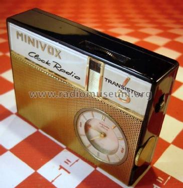 Gloritone Clock Radio Transistor 6 RR-34; Minivox SA; La Chaux (ID = 886791) Radio