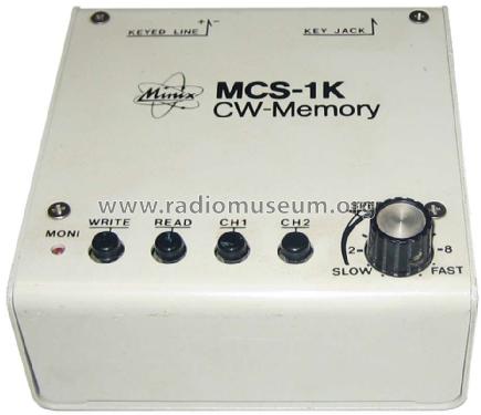 CW-Memory MCS-1K; Minix, Hannover (ID = 1793035) Amateur-D
