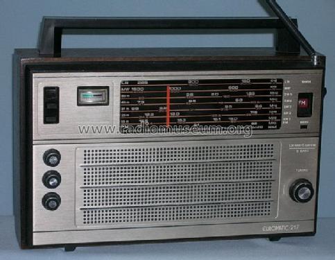 Euromatic 217; Minsk Radio Works; (ID = 576902) Radio