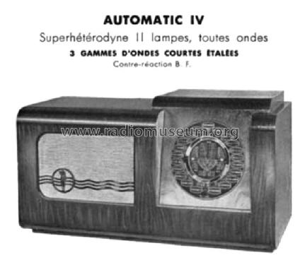 Automatic IV A4; Miracle, Radio-Lyon, (ID = 2014658) Radio