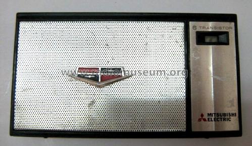 6 Transistor Radio 6X-715; Mitsubishi Electric (ID = 1426408) Radio