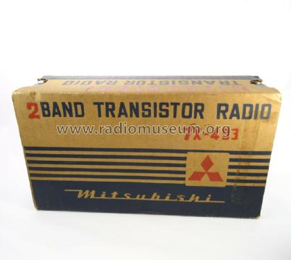 7 Transistor 7X-493; Mitsubishi Electric (ID = 2739496) Radio