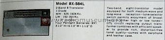8X-584L; Mitsubishi Electric (ID = 1407858) Radio