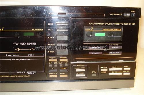 Auto-Changer Double Cassette Deck DT-160; Mitsubishi Electric (ID = 1449925) Enrég.-R