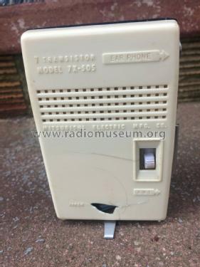 BC-SW 7 Transistor 7X-505; Mitsubishi Electric (ID = 2356914) Radio