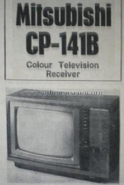 CP-141B; Mitsubishi Electric (ID = 861707) Television