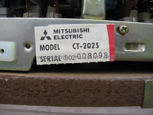 Colour TV Receiver CT-202S; Mitsubishi Electric (ID = 2663006) Televisión