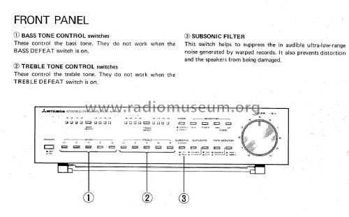 Diatone M-P01; Mitsubishi Electric (ID = 1905054) Ampl/Mixer