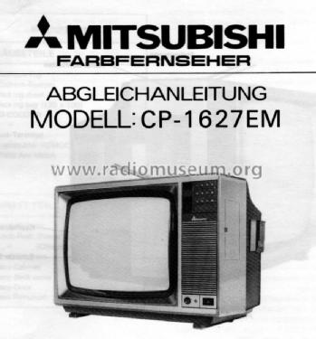 Farbfernseher CP-1627EM; Mitsubishi Electric (ID = 1154054) Fernseh-E