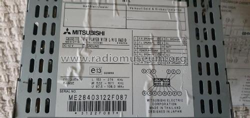 Integrated Audio System PH-1000B MZ31271B; Mitsubishi Electric (ID = 2860514) Car Radio