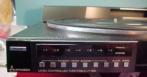 Logic Controlled Turntable LT-156; Mitsubishi Electric (ID = 1456492) Reg-Riprod