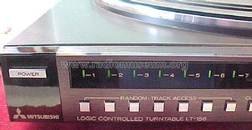 Logic Controlled Turntable LT-156; Mitsubishi Electric (ID = 1456493) Reg-Riprod