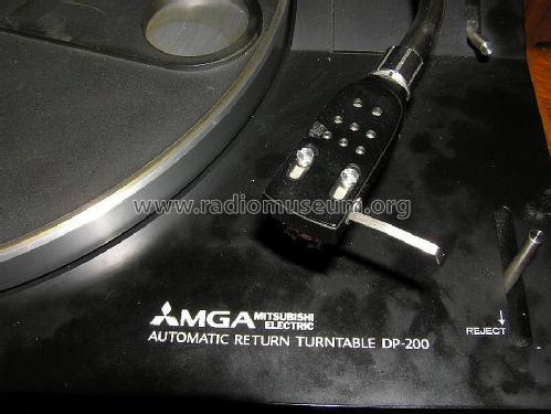 MGA Automatic Return Turntable DP-200; Mitsubishi Electric (ID = 1458023) Ton-Bild