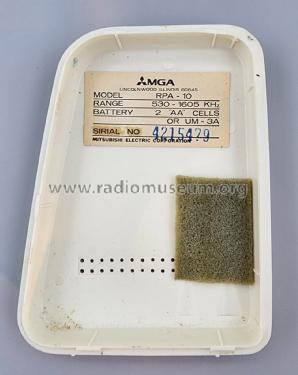 MGA Solid State RPA-10; Mitsubishi Electric (ID = 3091743) Radio