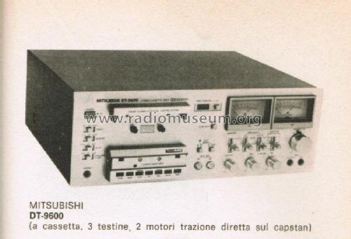 Stereo Cassette Deck DT-9600; Mitsubishi Electric (ID = 2660444) Ton-Bild