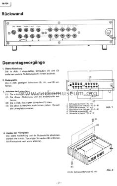 Stereo Preamplifier M-P04; Mitsubishi Electric (ID = 1780464) Ampl/Mixer