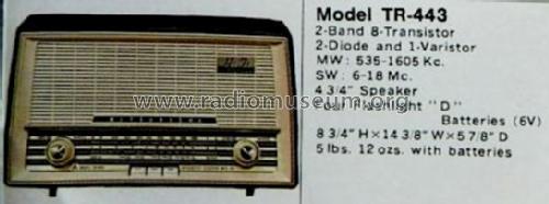 TR-443; Mitsubishi Electric (ID = 1406806) Radio